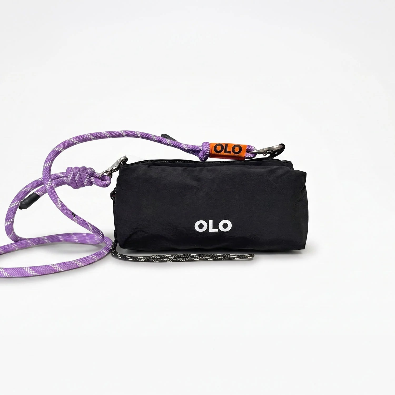 Bolso Crossbody impermeable negro - 3 colores de strap disponible